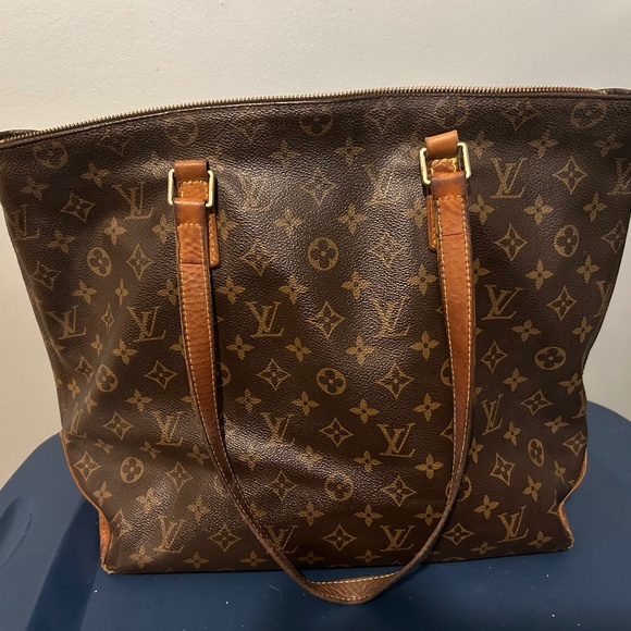Vintage Louis Vuitton Cabas Mezzo Tote Bag - Picture 1 of 12